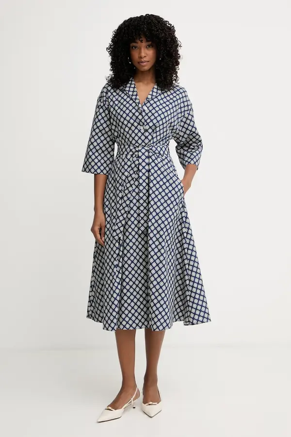 Weekend Max Mara Weekend Max Mara haljina od pamuka UNIGENO