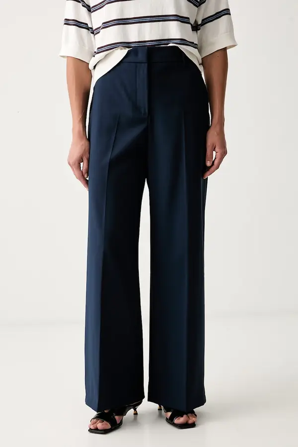 Weekend Max Mara Weekend Max Mara hlače za žene od vune WKDVISIVO