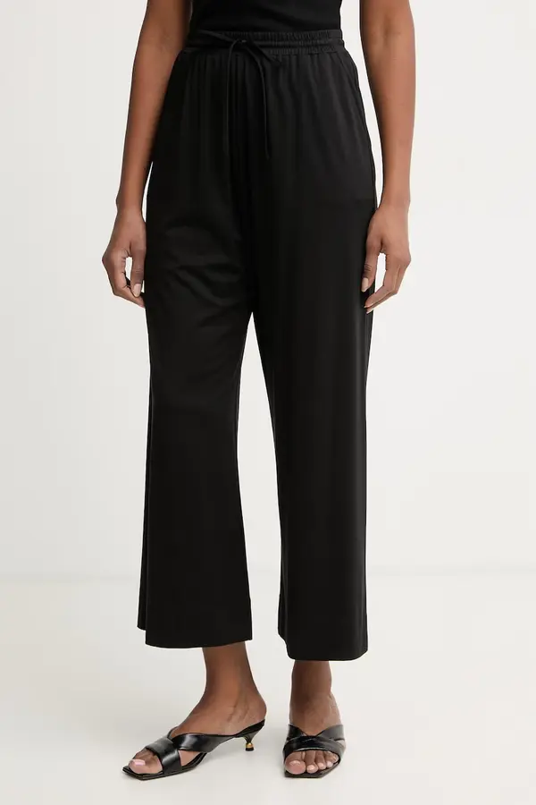 Weekend Max Mara Weekend Max Mara hlače za žene s lanom MODICO