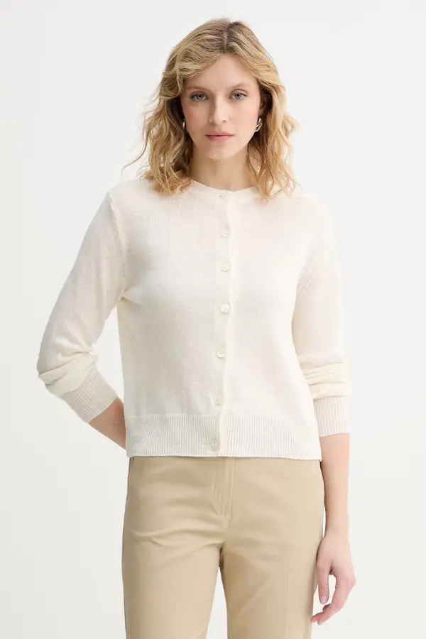 Weekend Max Mara Weekend Max Mara kardigan za žene od lana BADIA