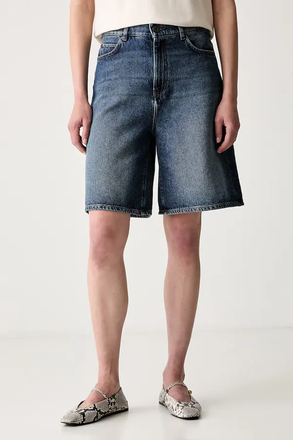 Weekend Max Mara Weekend Max Mara kratke hlače za žene traper WKDDONNOLA