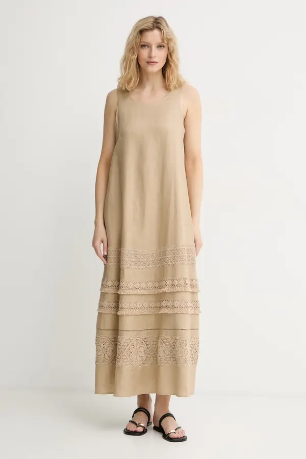 Weekend Max Mara Weekend Max Mara ljetna haljina od lana