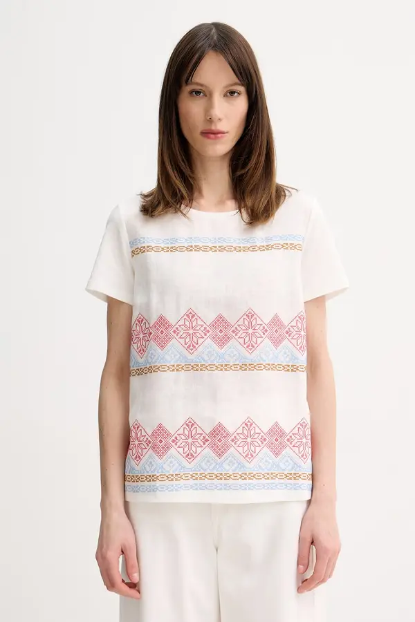 Weekend Max Mara Weekend Max Mara majica za žene od pamuka GENIO