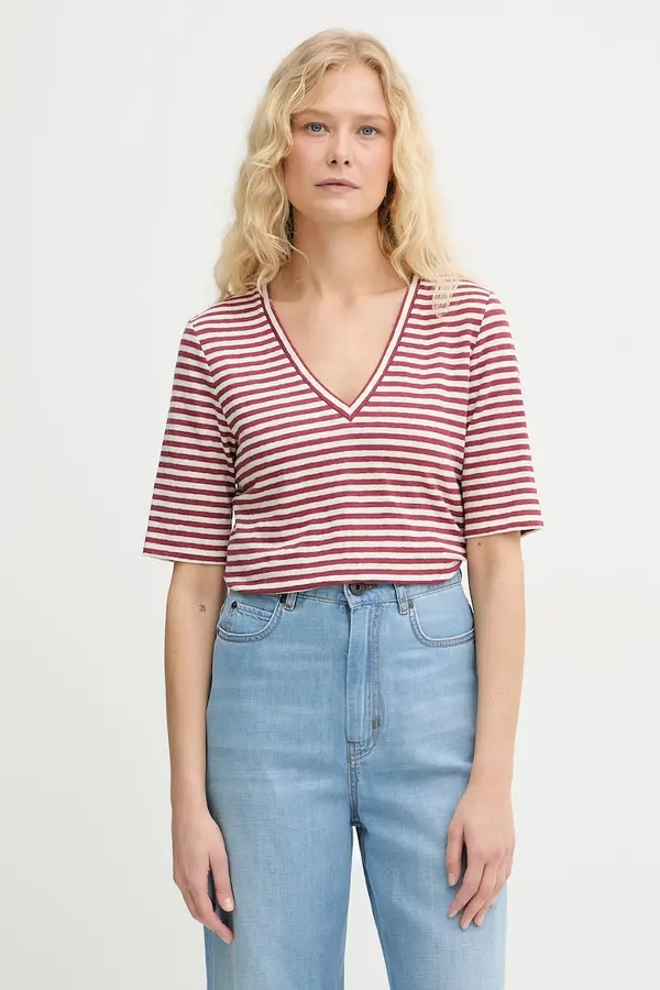 Weekend Max Mara Weekend Max Mara majica za žene od pamuka OPZIONE