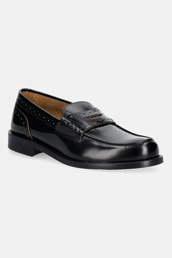 Weekend Max Mara Weekend Max Mara mokasinke za žene od kože