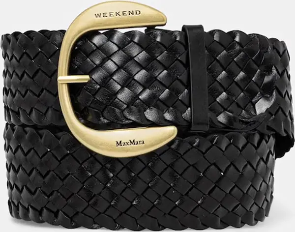 Weekend Max Mara Weekend Max Mara pleteni remen za žene kožni AGELO