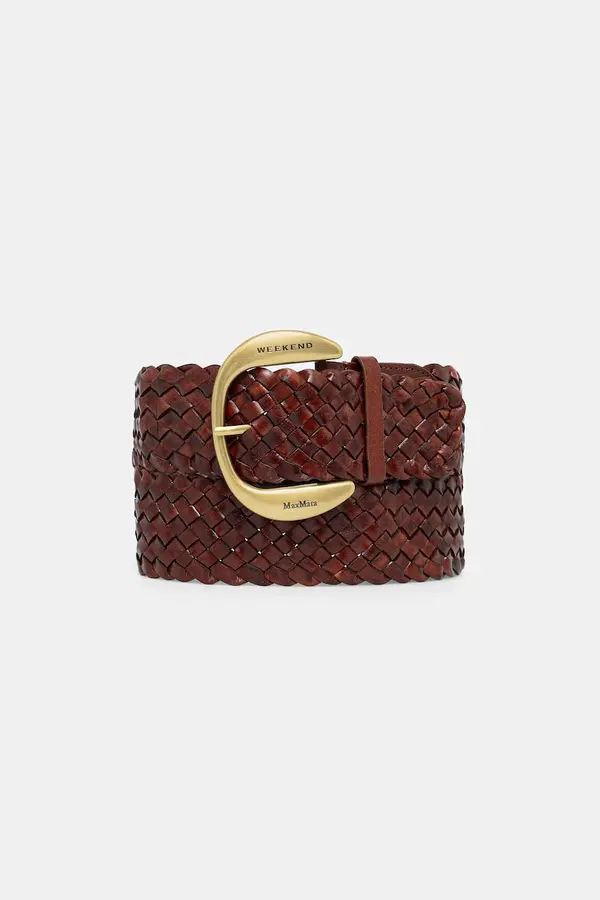 Weekend Max Mara Weekend Max Mara pleteni remen za žene kožni AGELO