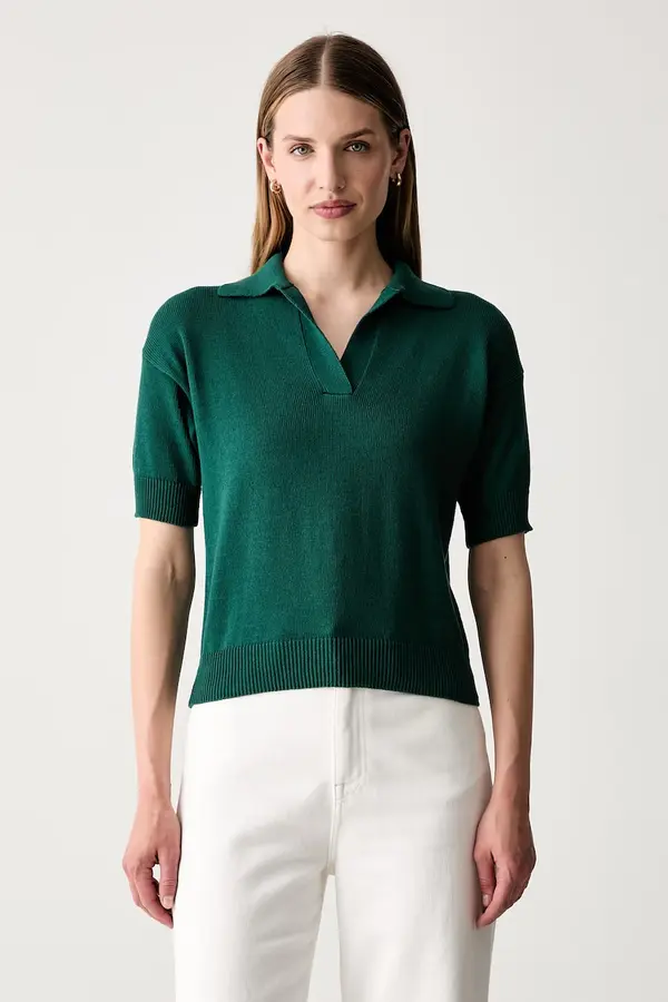 Weekend Max Mara Weekend Max Mara polo majica za žene od pamuka WKDALBERO