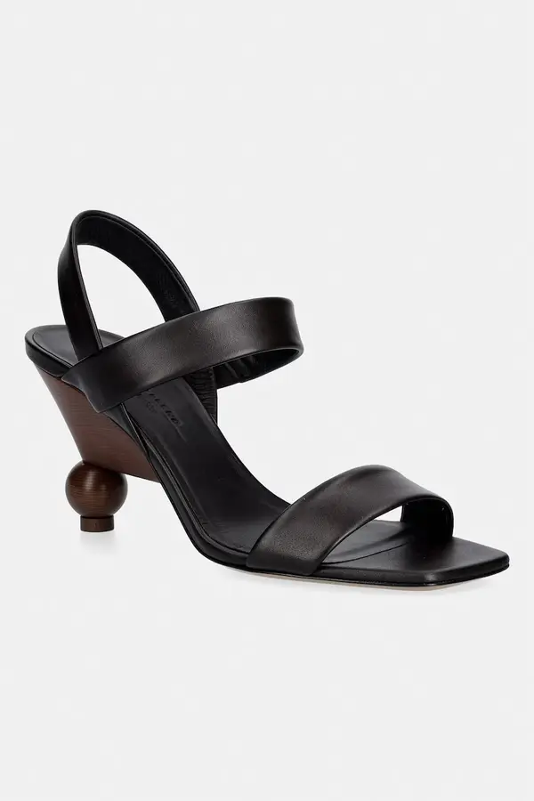 Weekend Max Mara Weekend Max Mara sandale s visokom potpeticom od kože Wkaaffetto