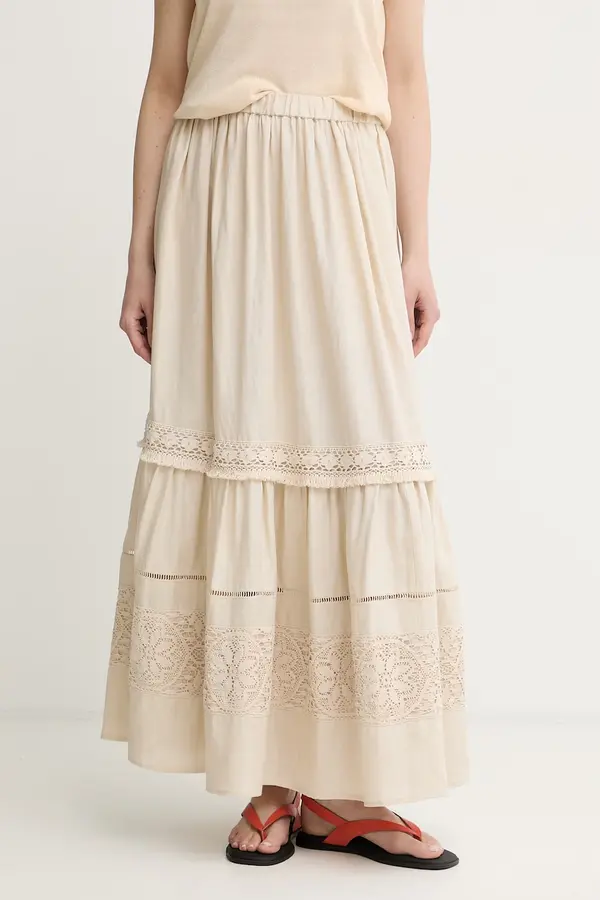 Weekend Max Mara Weekend Max Mara suknja od lana