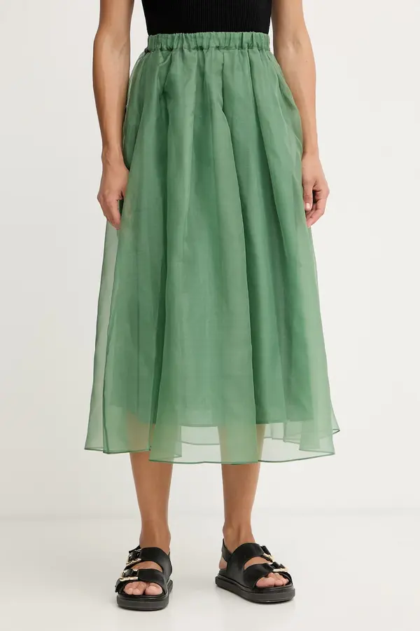 Weekend Max Mara Weekend Max Mara suknja od svile VISINO