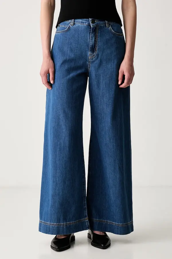 Weekend Max Mara Weekend Max Mara wide leg traperice za žene WKDVEGA