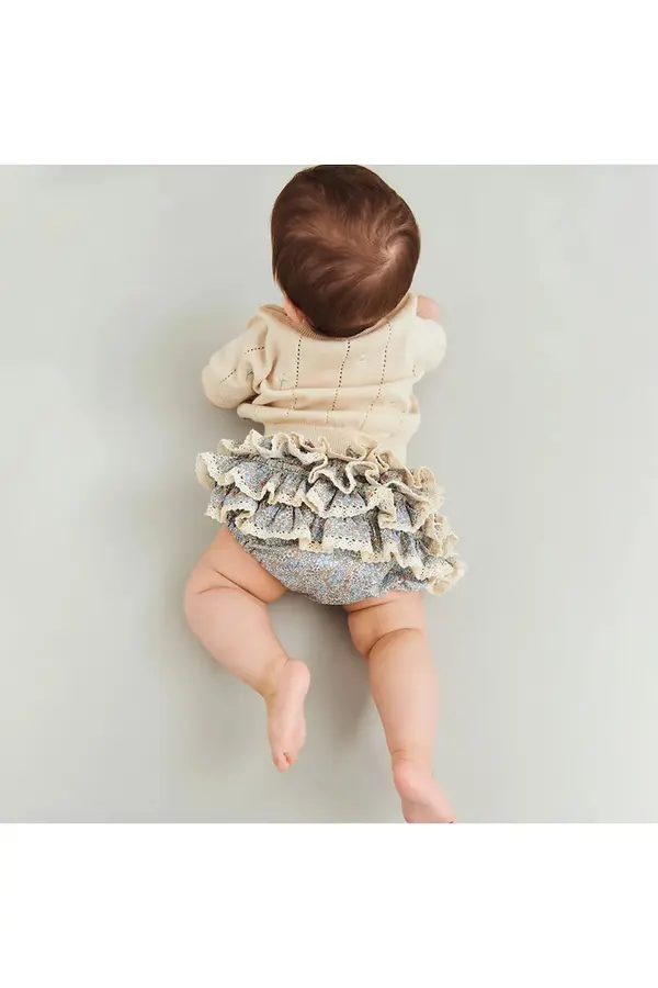 Wheat Wheat Pulover za bebe od pamuka