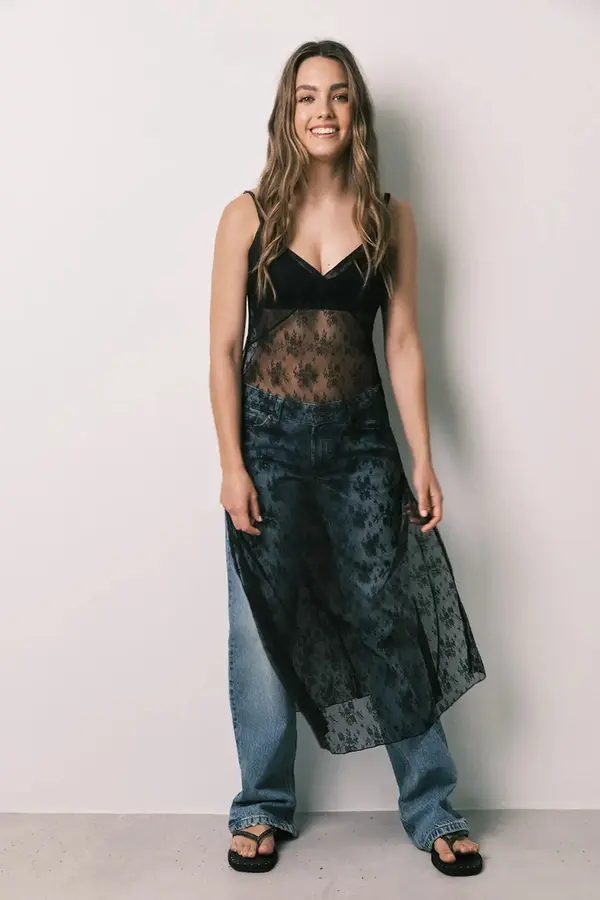 women'secret women'secret ljetna haljina s čipkom