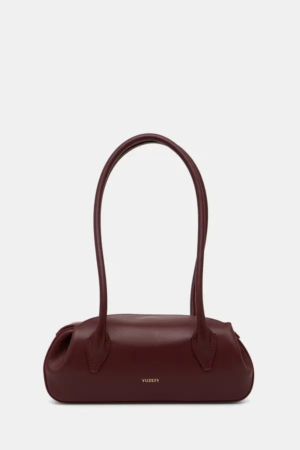 Yuzefi Yuzefi baguette torbica za žene kožna OYSTER SHOULDER BAG MINI