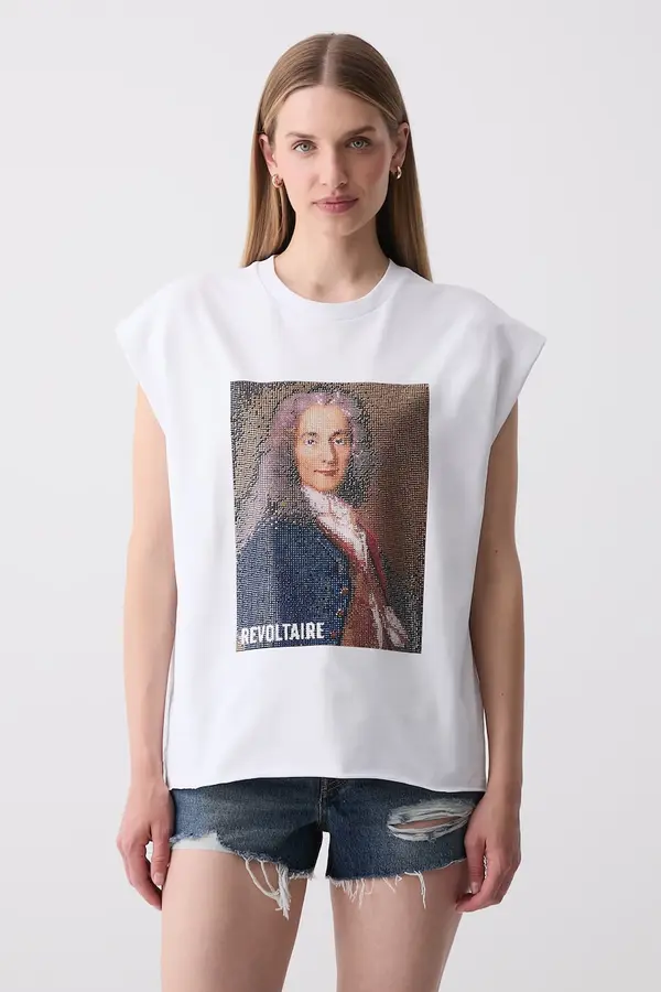 Zadig&Voltaire Zadig&Voltaire majica za žene od pamuka