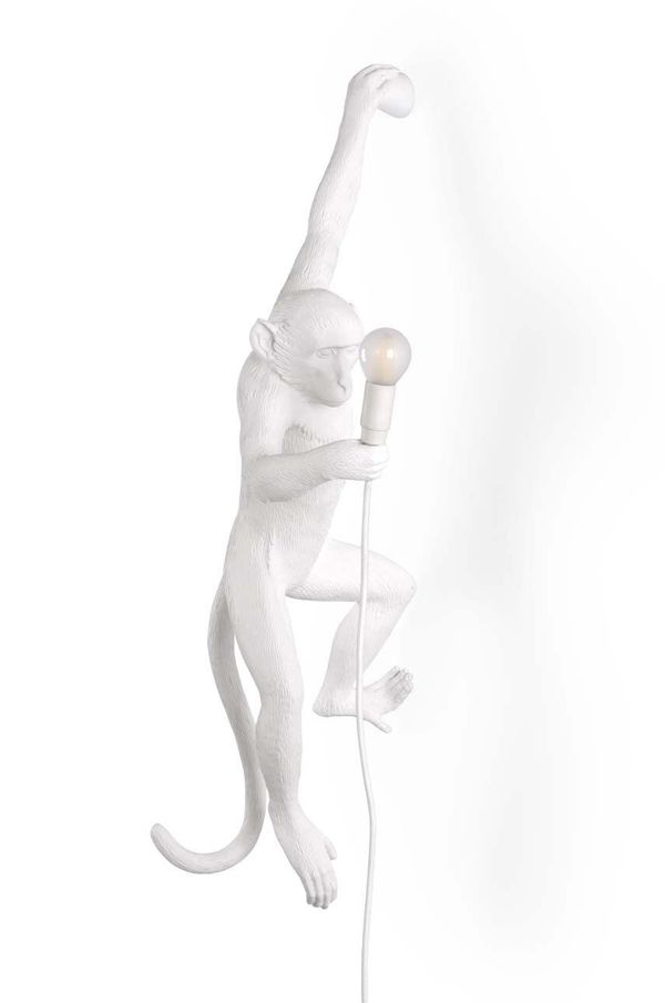 Seletti Zidna lampa Seletti The Monkey Lamp Hanging