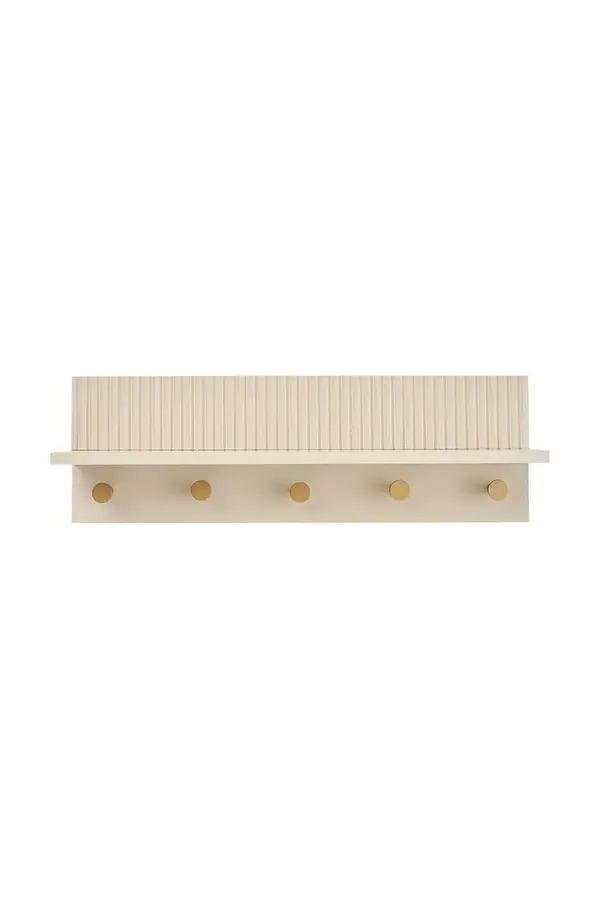House Nordic Zidna vješalica s policom House Nordic Rocca 50 x 12 x 16 cm