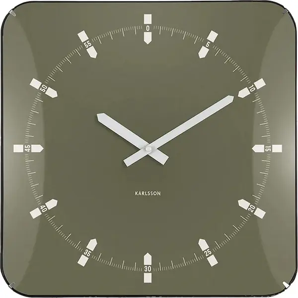 Karlsson Zidni sat Karlsson Sucinto Dome Square 35 x 35 x 4,5 cm