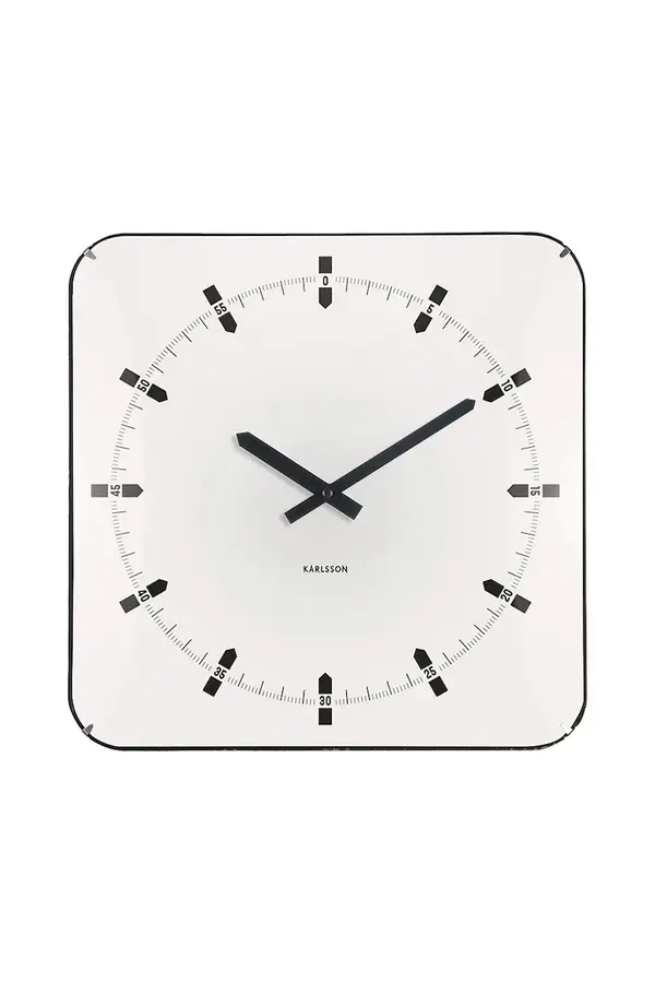 Karlsson Zidni sat Karlsson Sucinto Dome Square 35 x 4,5 cm