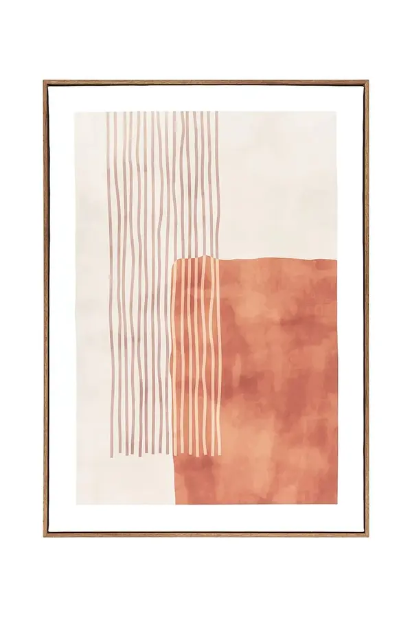 House Nordic Zidni ukras u okviru House Nordic Mina 50 x 70 cm