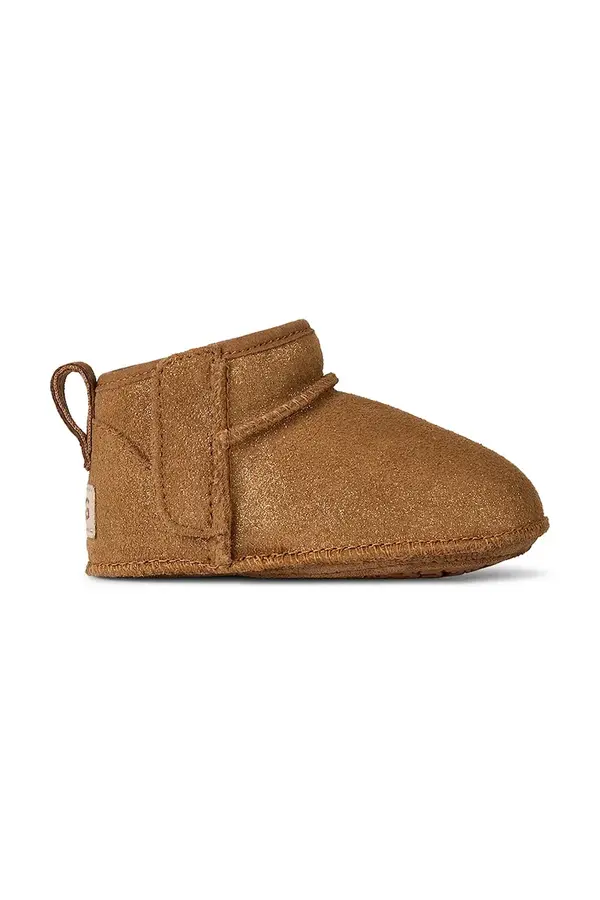 UGG Zimske cipele od brušene kože za bebe UGG CLASSIC ULTRA MINI DAZZLE