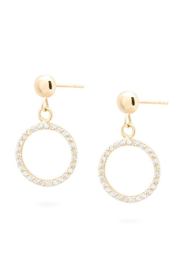 ANIA KRUK Zlatne naušnice ANIA KRUK Glow ZEMKC2132