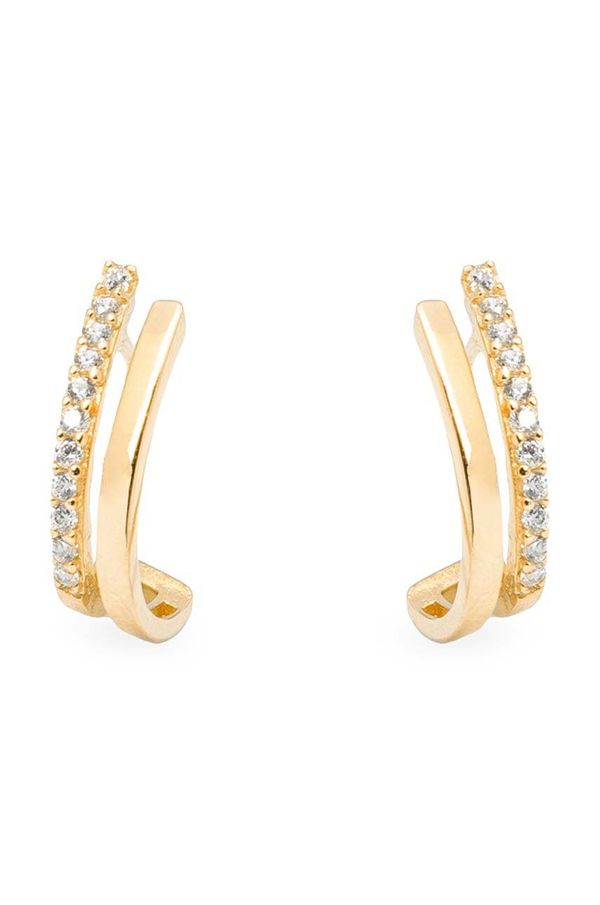 ANIA KRUK Zlatne naušnice ANIA KRUK ROCK IT ZALKC1172