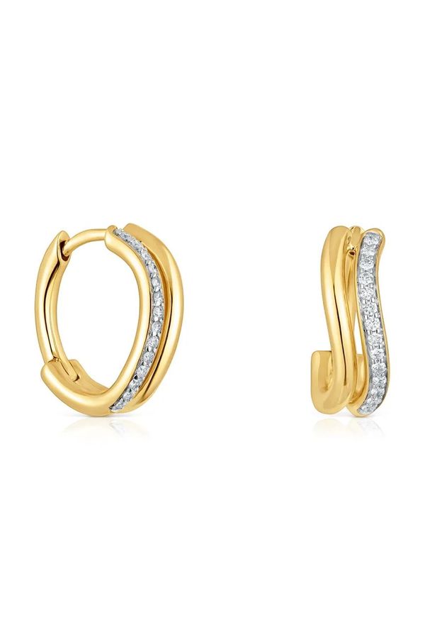 Tous Zlatne naušnice Tous New Hav 1004208000