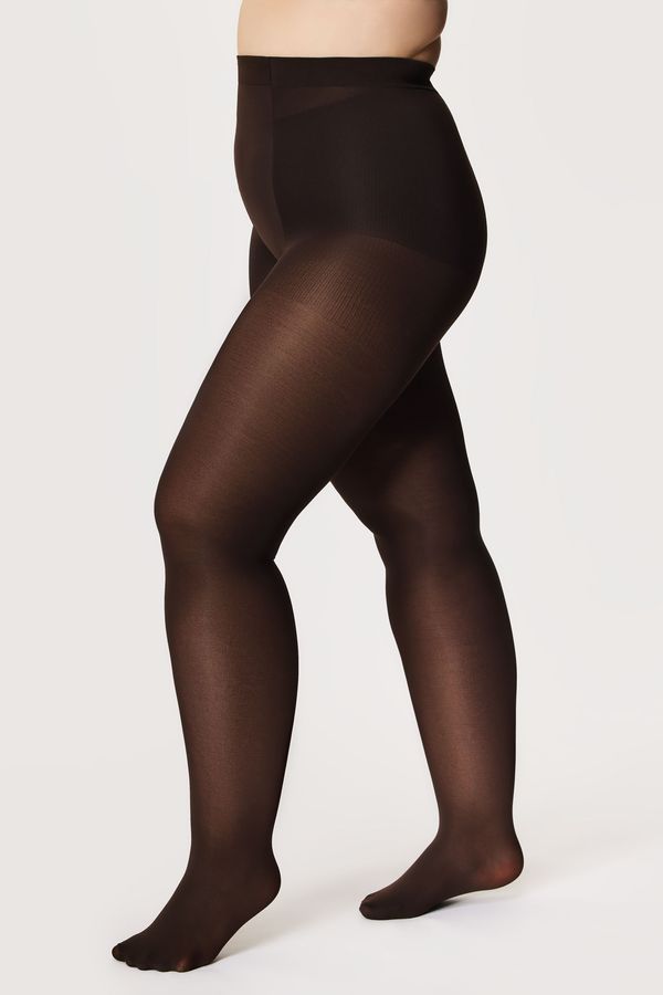 Adrian Čarape s gaćicama Perla plus size 40 DEN