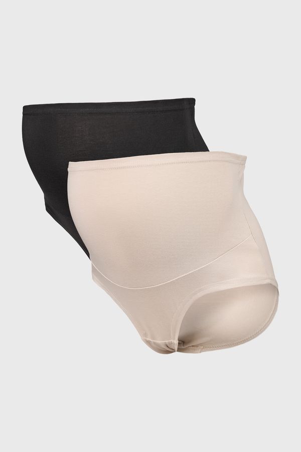 Anda 2PACK Gaćice za trudnice Eleanor s visokim strukom
