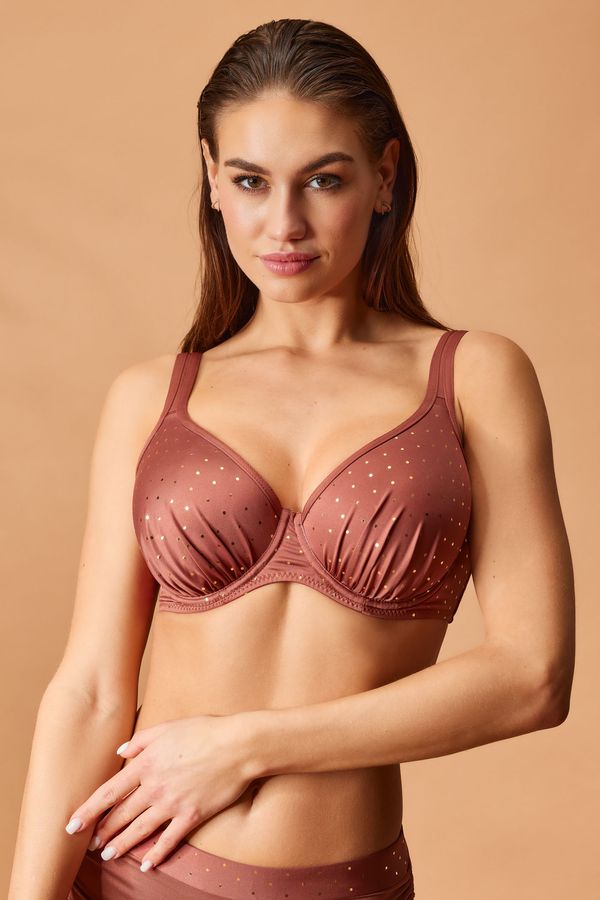 Astratex Gornji dio kupaćeg kostima Maia Glitter Brown