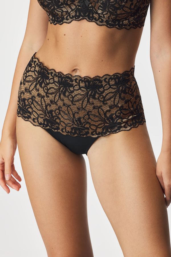 Astratex Klasične gaćice Gold Moon s visokim strukom