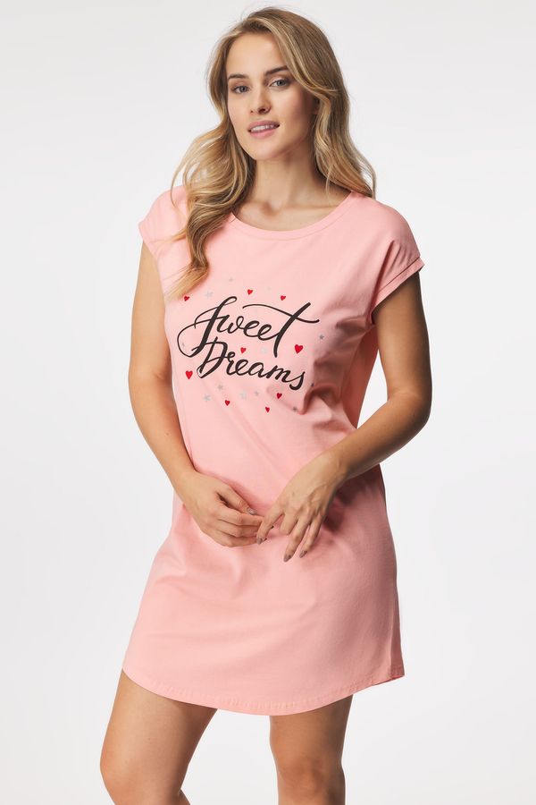 Astratex Pamučna spavaćica Sweet Dreams kratka