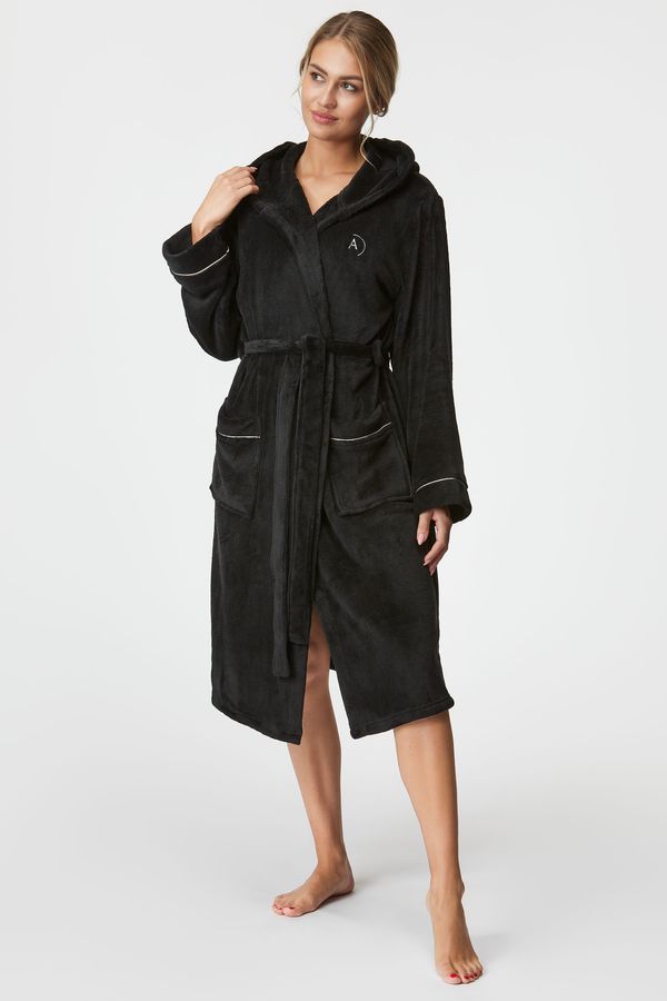 Astratex Ženski ogrtač Terry s kapuljačom