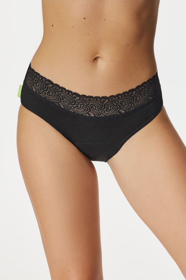 Bodylok Menstrualne gaćice Bodylok Bamboo Lace za jaku menstruaciju