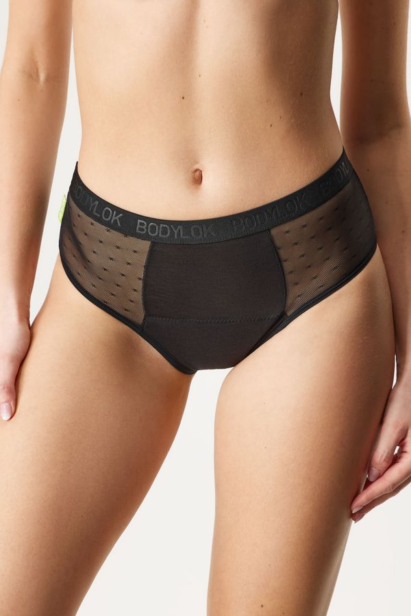 Bodylok Menstrualne gaćice Bodylok za srednju menstruaciju s visokim strukom
