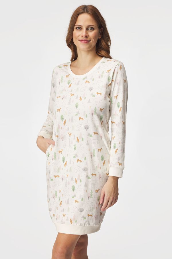 Cornette Pamučna spavaćica Vicky kratka