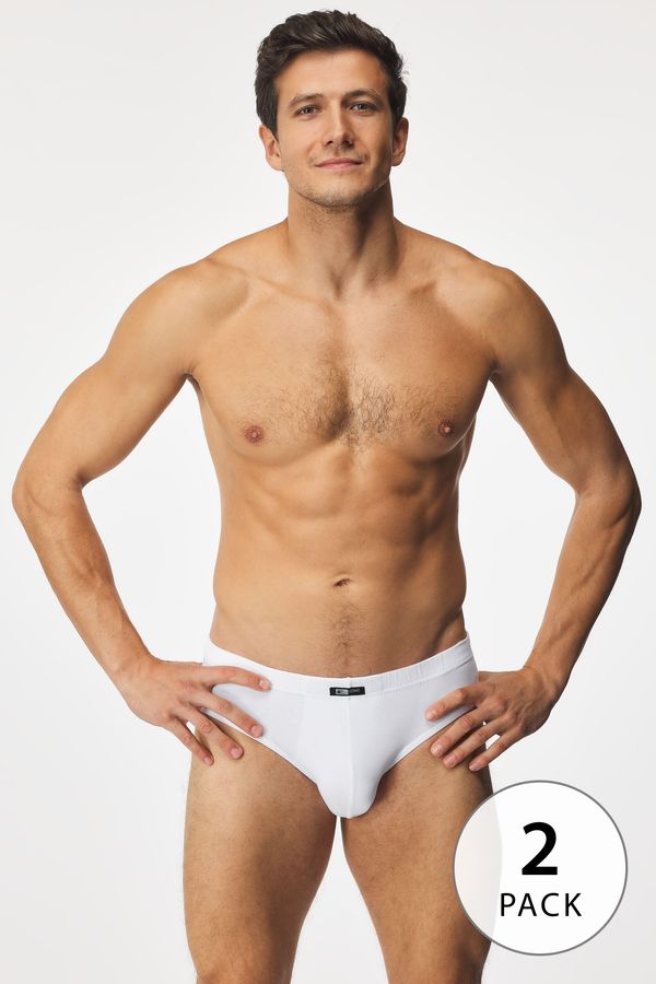 COTONELLA 2PACK Bijele muške gaće Uomo Home
