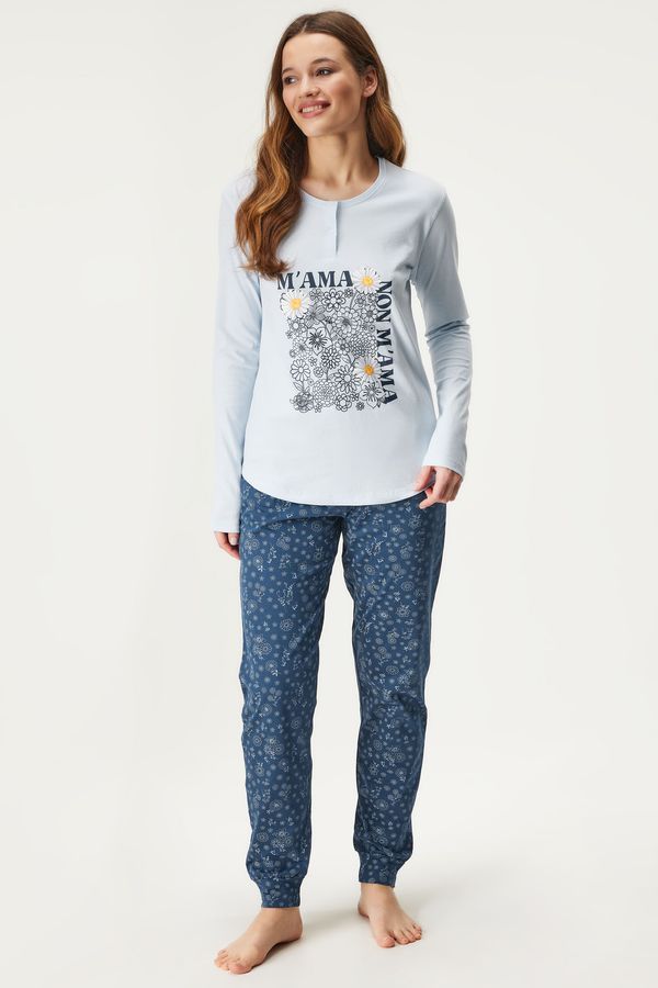 Coveri Pamučna pidžama Jaqueline duga