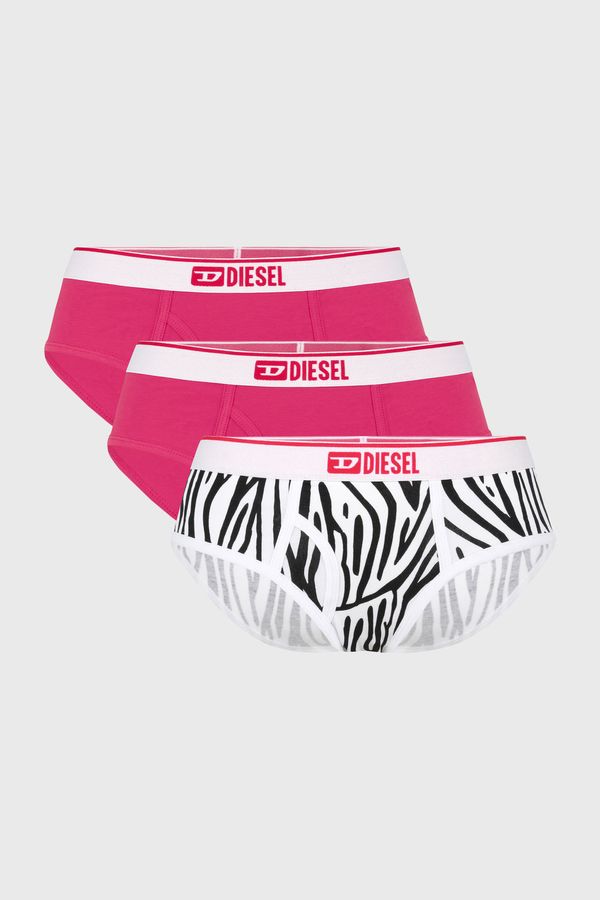 Diesel 3PACK Klasične gaćice Diesel Oxys Pink