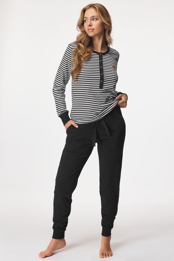 Doctor Nap Pamučna pidžama za dojilje Journee duga