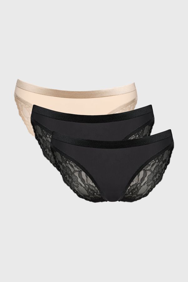 Dorina 3PACK Klasične gaćice Crystal