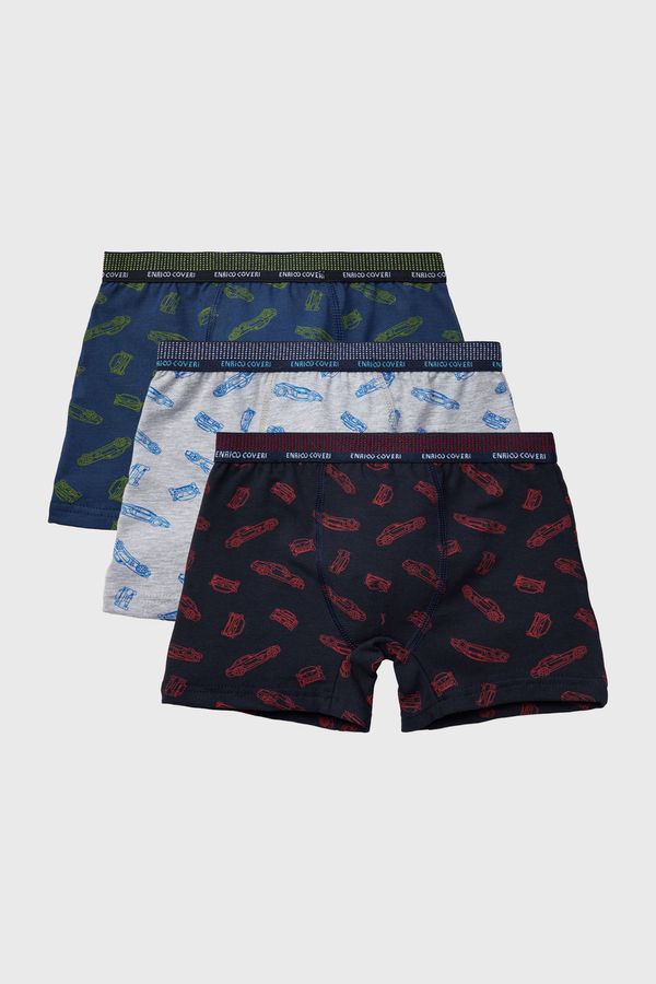 Enrico Coveri 3PACK Bokserice Jay