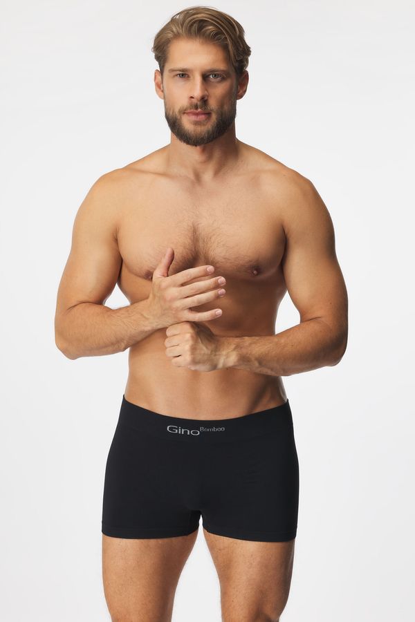 Gino Bokserice od bambusa Black bešavne