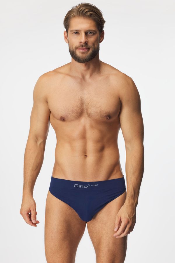 Gino Muške gaće od bambusa Blue bešavne