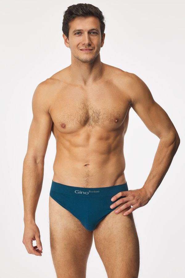 Gino Muške gaće od bambusa Petrol Blue bešavne