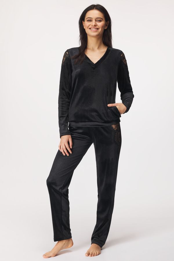 Hamana Ženski komplet od baršuna Mia