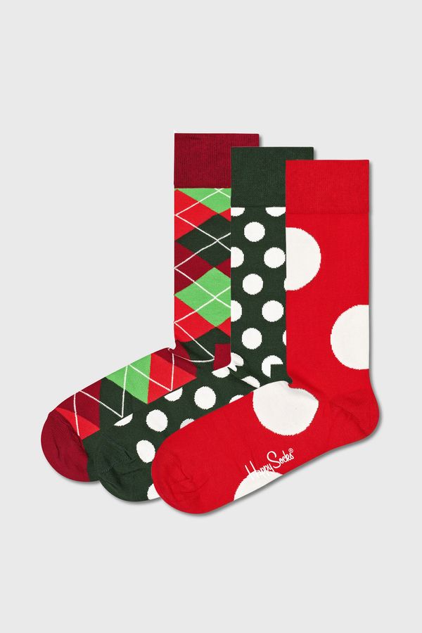 Happy Socks 3 PACK čarapa Happy Socks Holiday Classics