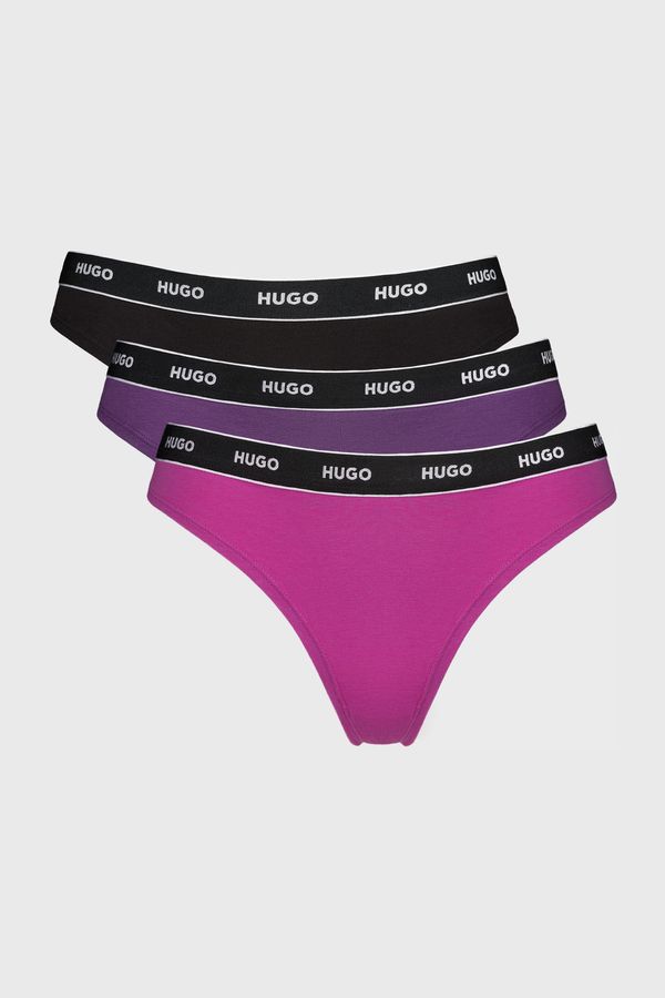 HUGO BOSS 3PACK Tange HUGO Triplet Purple